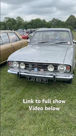 Iconic Ford Cortina MK2 1600E #classiccars #carshow #carmeet #automobile #performancecars #coolcars