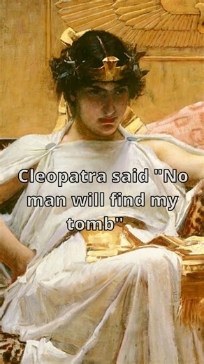 The Secret Tunnel to Cleopatra’s Tomb #history #cleopatra #egyptianhistory