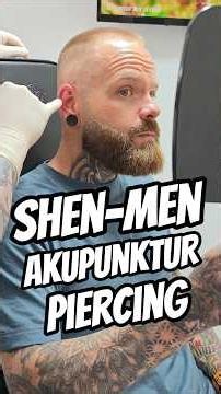 Shen-Men Piercing #PiercingStudioWermelskirchen #shenmenpiercing #acupuncture #piercing #tattoo