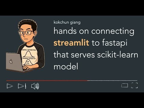 Building a Streamlit Frontend for FastAPI & Scikit Learn Model