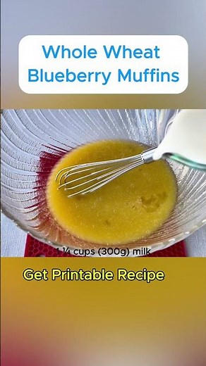 Healthier choices without sacrificing flavor - Soft and Moist Whole Wheat Blueberry Muffins