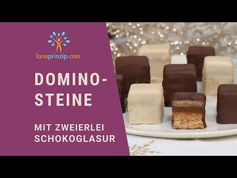 Omas Dominosteine Rezept mit Marzipan und feinster Schokolade