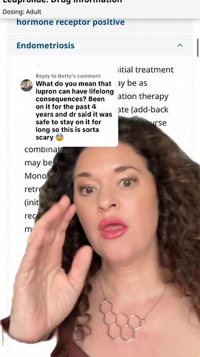 8.1K views · 213 reactions | Lupron is not a longterm treatment for...