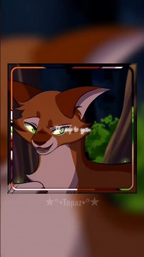 {Sandstorm x Firestar edit} #warriorcats #sandstorm #firestar #topaz