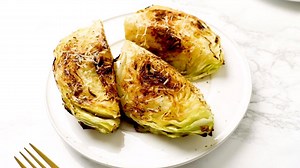 1.1K views | Truly the perfect weeknight meal made in a sheet pan, you’ll love how hearty and flavorful these roasted cabbage wedges are.  Grab the Recipe here: https://inspiralized.com/roasted-parmesan-cabbage-wedges-with-salmon/ | Inspiralized | Facebook