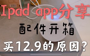【Ipad Pro 2021 12.9】沉浸式app下载 神秘配件开箱【下】