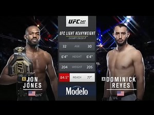 Jon Jones vs Dominick Reyes | UFC 247 Full Fight HD |