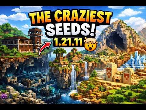 The CRAZIEST seeds in minecraft 1.21.11🤯