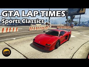 Fastest Sports Classics (2020) - GTA 5 Best Fully Upgraded Cars Lap Time Countdown