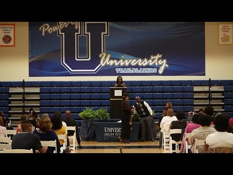 University High School Black Affinity Graduation