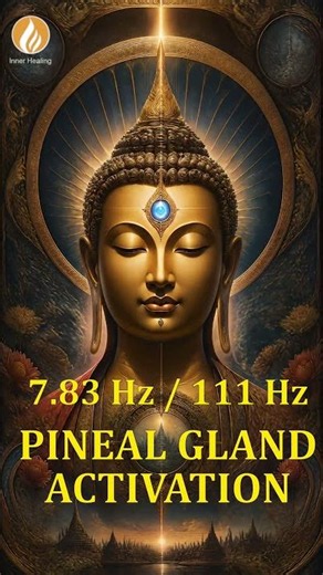 Activate Your Pineal Gland 👁️ 7 83 Hz + 111 Hz - Deep Intuition & Inner Awakening