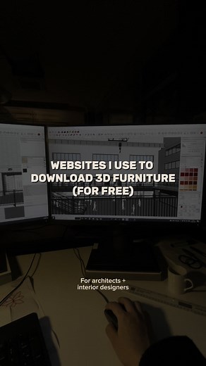 Free 3D Furniture Models for Architects and Interior Designers