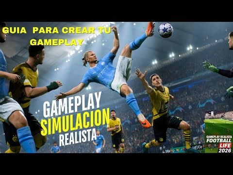 Quiero el Gameplay de PES 2017 para FL2026 y PES 2021