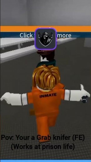 Grab knifing in Prison life💀 #roblox #deltaexecutor #script #executor #prisonlife