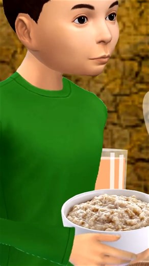 WHAT did he do with Granny's food?! 🥣🤫