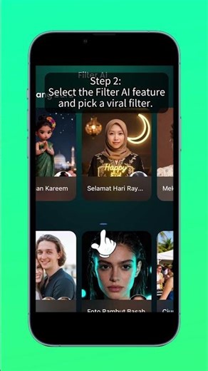 Want to create your own AI filter image?