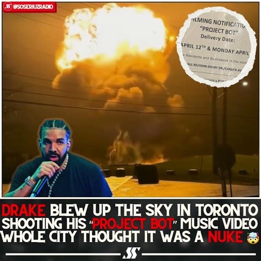 DRAKE’S MASSIVE TORONTO EXPLOSION FOR "PROJECT BOT" SHOCKS THE CITY!