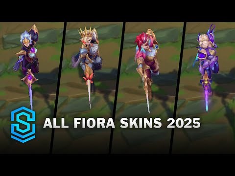 All Fiora Skins Spotlight 2025