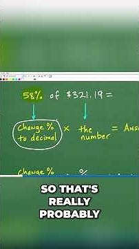 Unlock Percentage Make Math Easy! #maths #mathematics #math #algebra #percentage #education