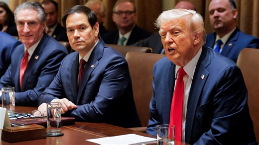 President Trump's first cabinet meeting: Marco Rubio, Pam Bondi's seats and what it means