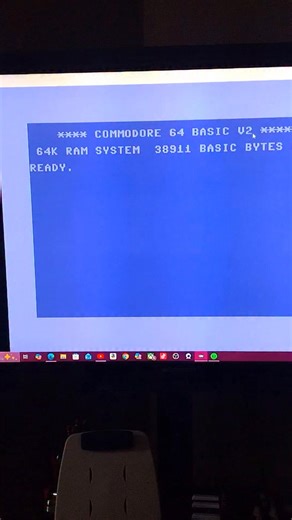 CV Labs on Instagram: "y'all, they really let me have a Commodore 64 emulator!!!! I'm about to have so much fun and nostalgia!!!! #Commodore64"