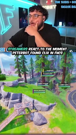 this was crazy 🤯😱 #clix #peterbot #fyp #fortnite #fncs | clix fncs
