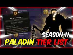 My Season 11 Paladin Build Tier List (Prank!)