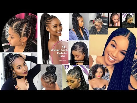 Coiffure Africaine 2022 / 2023 braided hairstyles natural hair. 50 top styles de coiffures nouveauté