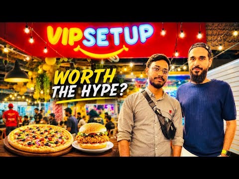 VIP Setup by Mustafa Hanif | New Restaurant Review | Full Menu Prices & Honest Food Test