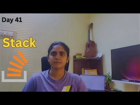 Stack Basics in DSA | Push, Pop, Peek Explained | Day 41 DSA Challenge