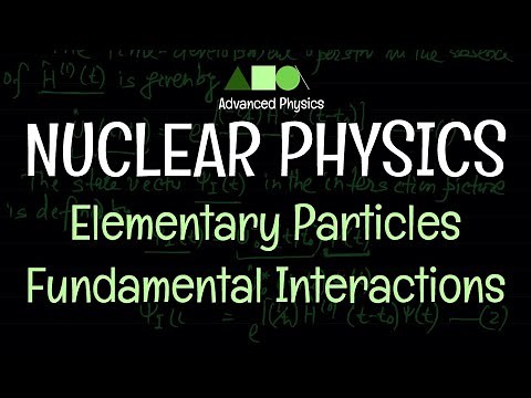 Nuclear Physics - Elementary Particles : Fundamental Interactions - 1