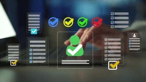 clip-4103023649-business-recruitment-workflow-employee-applications-cv ...