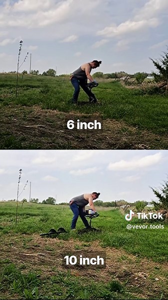 Let’s see the different types of the hole digger, good job on the grass.🥰🛠️#vevor #tool #vevortools #useful #tips #diy #tools #fyp #life #dig #digger @Vevor_US