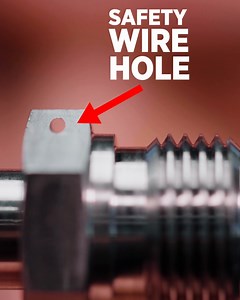 What are Safety Wire Holes & How They're Made Tornos Group Kennametal Inc | Titans of CNC Machining