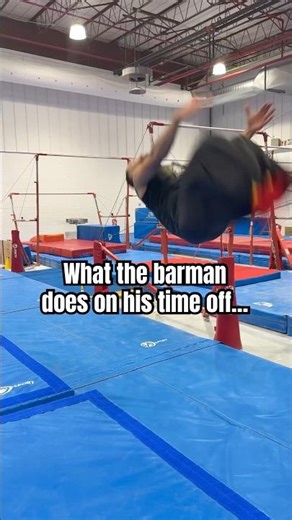 Breathe into your balls… #idoportal #confidence #backflip