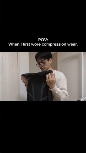 POV: Trying Compression Wear for the First Time 😅 #physique #gym #bodybuilding