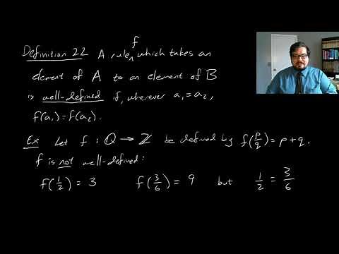 The Groups Z/nZ and Properties of Groups | Modern Algebra I
