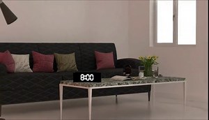 Motorized Half-Shading Blinds for Window Samples