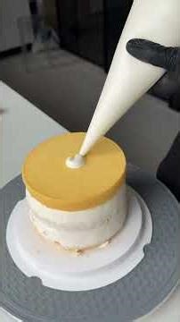 Immersive cake making experience, 5-inch cute cake for girls #cake #free-range egg cake