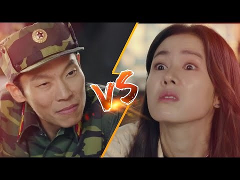 YOON SERI vs. PYO CHI SU moments | Crash Landing On You |