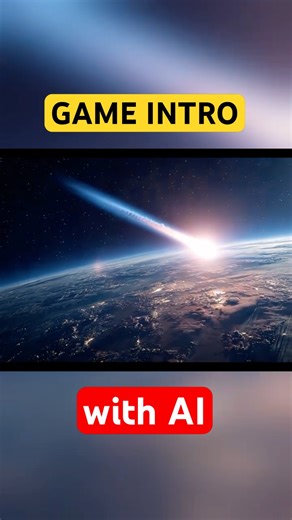 I used AI to make an intro for my game.
