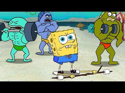 SpongeBob's Game Frenzy: Spongebob Exercise ! - Nickelodeon Games For Kids