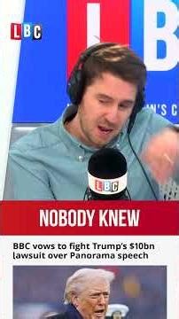 Caller defends Trump in lawsuit against BBC | LBC