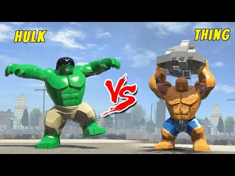 HULK vs THING: Who Has the Strongest Powers? 💥 | LEGO Marvel Super Heroes