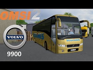 Omsi 2 автобус люкс класса Volvo 9900 Liepkalne