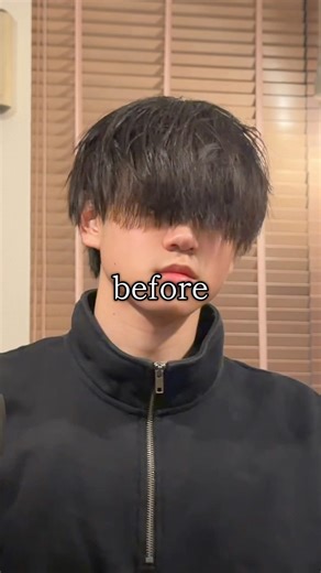 before afterかっこいいトレンドの髪型作ってます保存必須