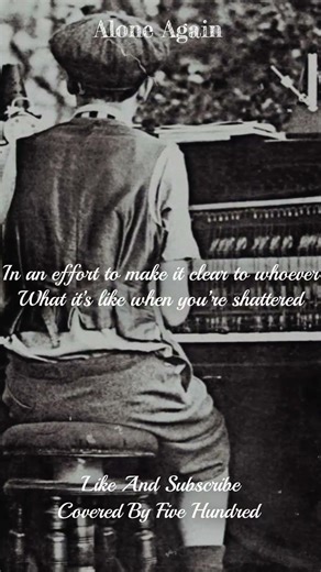 Alone Again (Naturally) #gilbertosullivan #70smusic #oldies #acousticcover #aloneagain
