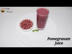Pomegranate Juice || Healthy Juice || Juice Recipe