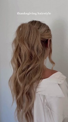 Stylish Hair Pulled Back Tutorial