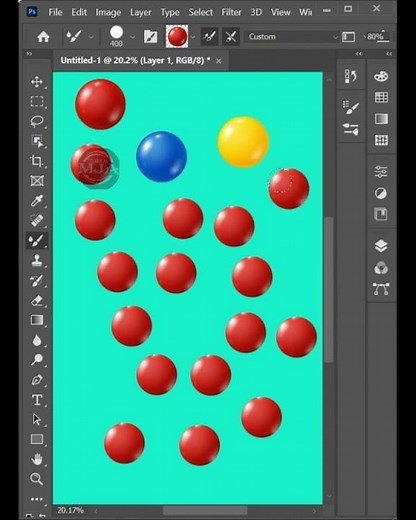 Create Pearl Effect in Photoshop in 5 Seconds! ✨🤍 | Easy Trick